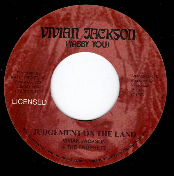 Judgement On The Land