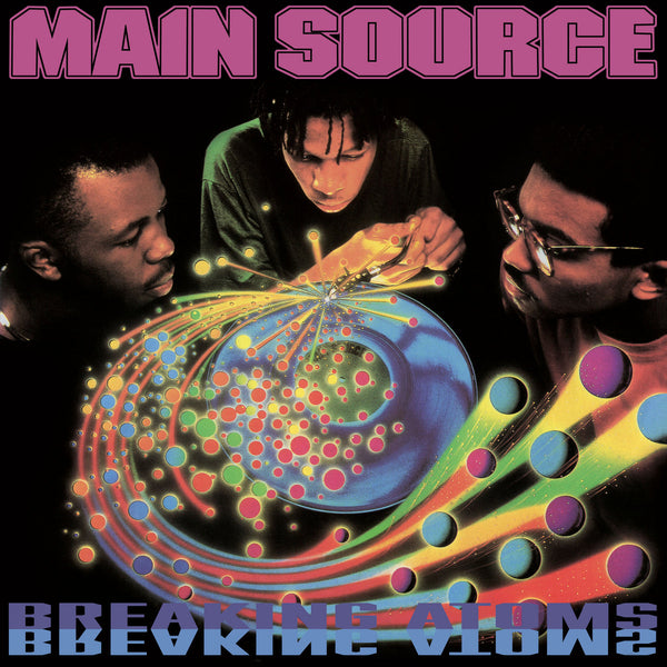 Main Source Breaking Atoms Single Vinyl LP US Hip Hop Mr Bongo